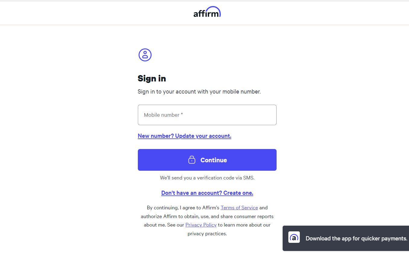 Why Does The Shopify App Login Keep Looping? – Affirm Canada (English)