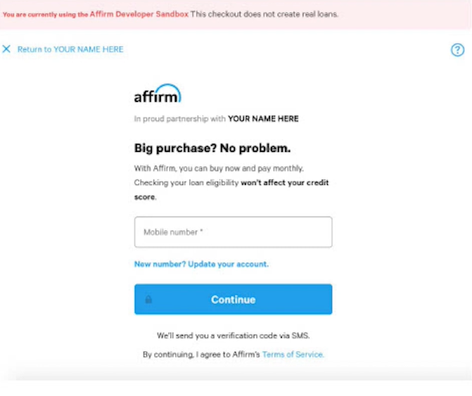 Why Does The Shopify App Login Keep Looping? – Affirm Canada (English)